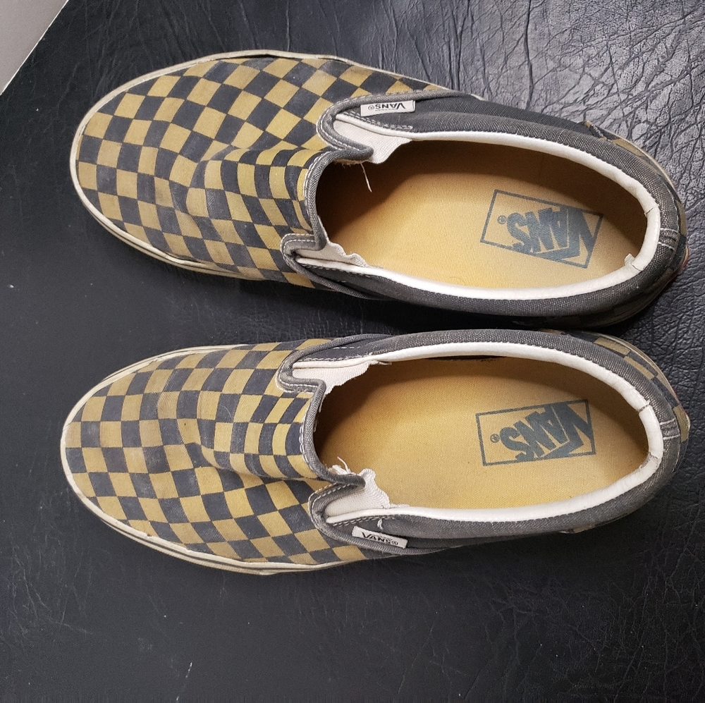 Vans Classic Slip On Checkerboard Skate Shoes